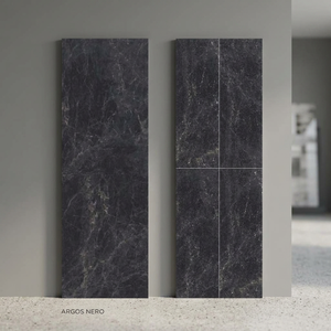 Nero Black 800x2400 mm Glossy Polished Sintered Stone Porcelain Slabs Marble Look Tiles For Modern Wall And Flooring - Product Image 1