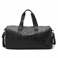 Grande Capacité Faux Cuir Imperméable Sports Gym Voyage Sacs à Main Logo Personnalisé Outdoor Weekender Designer Duffel Bags
