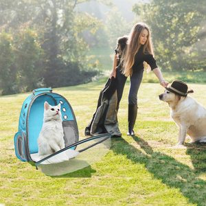 High Quality Transparent Capsule Bag <b>Cat</b> Carrier Outdoor and Shoulders Large Space <b>Cats</b> Pet <b>Backpack</b> - Product Image 5