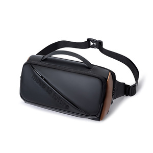 Sac de téléphone étanche unisexe avec fermeture éclair, design pratique à porter en bandoulière, sacs pour hommes, grande capacité, sac messager - Product Image 1