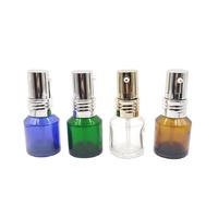 Flacon de luxe Kingboone 10 ml en verre pour shampoing et lotion cosmétique avec pompe à vis à épaule inclinée et impression sérigraphiée