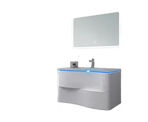 Mobile da bagno a led a forma di arco mobile da bagno vanity fair e mobile da bagno con led blu