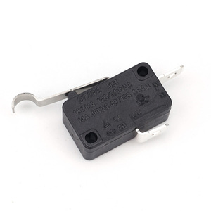 Mini hai chiều Latch <span class=keywords><strong>Micro</strong></span> <span class=keywords><strong>Switch</strong></span> kw03 với thiết bị đầu cuối PCB Chuột chuyển đổi <span class=keywords><strong>Microswitch</strong></span> 1A 125VAC spdt ARC LEVER - Product Image 4