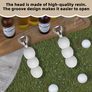 Ouvre-bouteille <span class=keywords><strong>de</strong></span> golf robuste en alliage <span class=keywords><strong>de</strong></span> zinc, finition or/argent, <span class=keywords><strong>tire</strong></span>-<span class=keywords><strong>bouchon</strong></span> <span class=keywords><strong>de</strong></span> serveur et coupe-capsule - Product Image 3