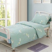 Housse de couette brodée, ensemble de draps en velours, housse de couette rayée, couvre-lit blanc pour hôtel, drap de lit en velours, draps blancs pour hôtel