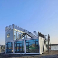 Villa Móvil Prefabricada de Acero Ligero, Económica, Personalizada de Fábrica, Transpirable, de Ensamblaje Rápido