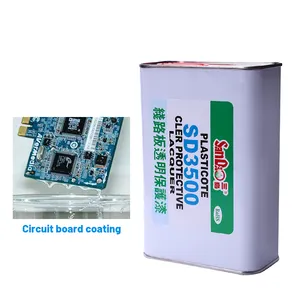 SD3500 PCB circuito stampato trasparente veloce a secco Spray adesivo protezione umidità materia prima poliuretano Silicone colla CN;GUA