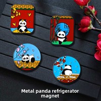 Imanes Decorativos para Refrigerador con Diseño de Panda: Haga Clic en el Enlace Inferior para Ordenar Directamente