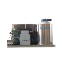 Máquina de Hielo en Escamas Haiyue de 5 Toneladas para Pesca, Fabricante de Hielo en Escamas con Certificación CE, Máquina Industrial y Comercial para Hacer Hielo en Escamas