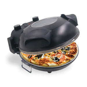 Mini machine à pizza 30cm avec plaque <span class=keywords><strong>de</strong></span> cuisson en céramique four à pizza au <span class=keywords><strong>feu</strong></span> <span class=keywords><strong>de</strong></span> <span class=keywords><strong>bois</strong></span> à usage domestique - Product Image 6
