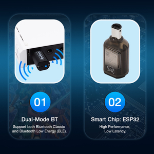 Trong suốt màu đen blueretro động cơ eor nintend gametube giao diện điều khiển bộ điều khiển không dây adapter ngc - Product Image 3