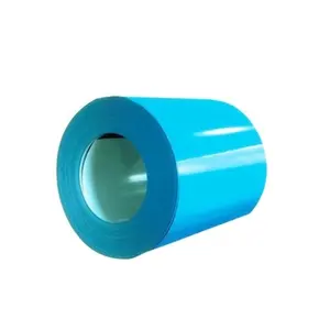Bobine en acier galvanisée prépeinte par couleur PPGI PPGL bobine de toiture en acier trempé 0.13-2.0mm