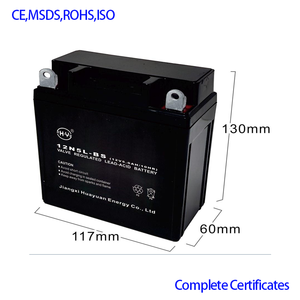 Batterie de moto au plomb 12N5L BS <span class=keywords><strong>YTX5</strong></span> pour scooters - Alimentation rechargeable directe d'usine - Product Image 4