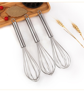 <span class=keywords><strong>Fouet</strong></span> à œufs en acier inoxydable - Outil de mélange de <span class=keywords><strong>cuisine</strong></span> durable pour la pâtisserie, le fouettage de la crème, des œufs et la <span class=keywords><strong>cuisine</strong></span> - Product Image 2