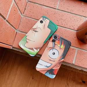 Dessin animé Designs Anime Figures Soft IMD Phone Cover Case pour <span class=keywords><strong>Iphone</strong></span> 12 Pro Max XR Xs Max 7 <span class=keywords><strong>8</strong></span> Plus <span class=keywords><strong>One</strong></span> Luffy Zoro Chopperr <span class=keywords><strong>Piece</strong></span> - Product Image 6