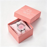 Kotak Paket Hadiah Grosir dengan Tutup Aksesoris Kotak Jam Tangan Kotak Hadiah Perhiasan Jam Tangan yang Dapat Disesuaikan