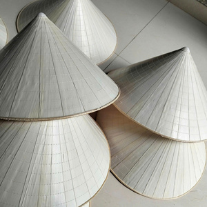 หมวก cornical สีฟ้าลายดอกบัว2025ทำด้วยมือแบบดั้งเดิมเป็นมิตรกับสิ่งแวดล้อมสวมใส่สบายป้องกันแสงแดดทนทาน - Product Image 5