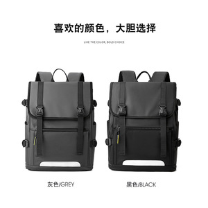 Men's Business <b>Backpack</b> Nylon <b>Laptop</b> Bag <b>15</b> <b>Inches</b> Wear Resistant Everyday Use College Student Schoolbag - Product Image 3