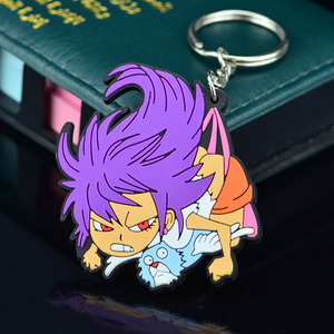 Wholesale High Quality Custom PVC Keychain Cartoon Anime PVC Keychain