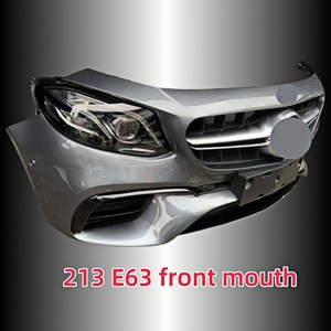 Accesorio de plástico para parachoques delantero Mercedes <span class=keywords><strong>W213</strong></span> E63 AMG usado con recortes de luz antiniebla para montaje Clase <span class=keywords><strong>E</strong></span> W213AMG - Product Image 3