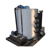 Machine à glace en flocons SEWAYCO 2T/jour, eau douce, haute qualité, usage industriel, haute productivité, 380V, fournisseur du Shandong