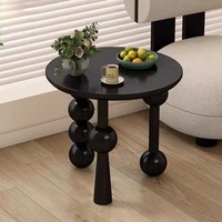 Table console d'angle moderne, style luxe léger, en bois massif, minimaliste, pour salon et chambre à coucher