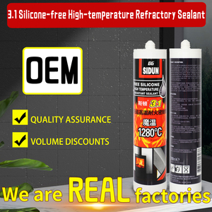 Sidun 3.0 chống cháy Silicone <span class=keywords><strong>sealant</strong></span> chịu nhiệt độ cao xây dựng dính & <span class=keywords><strong>Sealant</strong></span> - Product Image 2