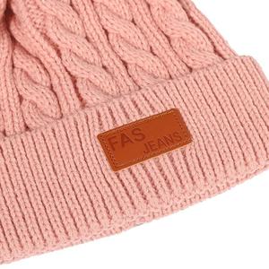 Bán Buôn 1-11 Năm Tuổi Pom Pom Trẻ Em Dệt Kim Dày Beanies Mùa Đông Mũ Ấm Cho Trẻ Em - Product Image 3