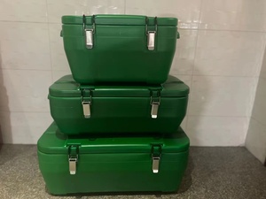 3PCS <span class=keywords><strong>SET</strong></span>/20L/30L/40L thực phẩm <span class=keywords><strong>container</strong></span> Dã Ngoại Ice Cooler Box Thêm lớn đôi cách nhiệt xô hộp lưu trữ hình chữ nhật - Product Image 3