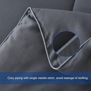 <span class=keywords><strong>2025</strong></span> New Arrival tối grey bộ đồ giường Fluffy sợi nhỏ xuống thay thế <span class=keywords><strong>Comforter</strong></span> cho khách sạn nhà - Product Image 3