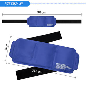 재사용 가능한 곰팡이 치료 팩 전자 레인지 연고 얼음 팩 젤 포장 근육 뜨거운 감기 아이스 팩 가방 - Product Image 2