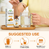 SOLOTREE Gouttes de Curcuma et Poivre Noir – Soutien Immunitaire, Digestif et Articulaire – Extrait de Curcumine Antioxydant – Complément Liquide Oral