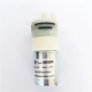 VN2702PW 0.3-1.6 L/Min Food Grade Dc 12 V 24 V Micro Mini Membraanpompen Kleine Water pomp