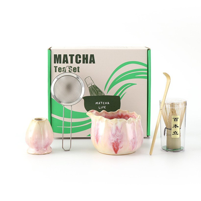Pink five piece set (Petal Tea Xianli)