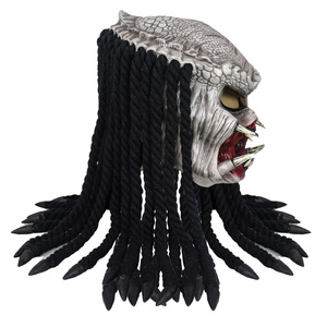 <span class=keywords><strong>Alien</strong></span> <span class=keywords><strong>vs</strong></span>. Halloween Máscara de Látex de <span class=keywords><strong>Depredador</strong></span> para Fiestas y Juegos de Rol, Hecha en China - Product Image 3