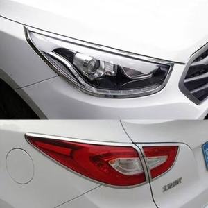 Molduras para Faros Delanteros y Traseros Cromadas para <span class=keywords><strong>Hyundai</strong></span> IX35 <span class=keywords><strong>Tucson</strong></span> Ix 2009 2010 <span class=keywords><strong>2011</strong></span> 2012 2013 2014 2015, Kits de Marcos para Faros Antiniebla - Product Image 1