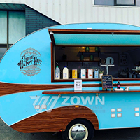 Chariot à glaces, camion de mariage, bar à bière mobile, remorque à café, remorque bar mobile