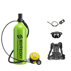 Cylindre de plongée portable 4L, mini-bouteille d'air, respirateur de plongée, équipement de plongée de secours, dispositif de respiration sous-marine - Product Image 1