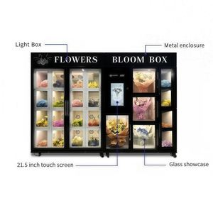 Distributeur automatique de fleurs en libre-service 24h/24, écran tactile intelligent, boîte à fleurs fraîches, distributeur automatique de fleurs pour centre commercial - Product Image 5