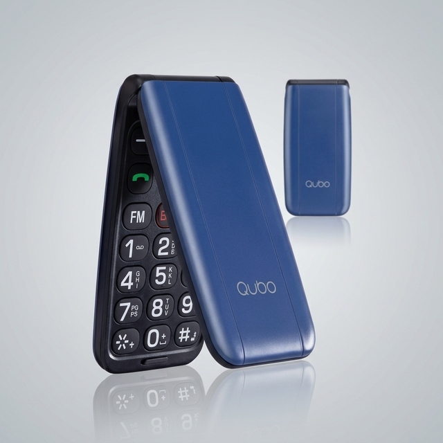 4G LTE Dual SIM Dual Standby Flip Feature Phone with 2.4inch TFT Screen KAI OS Spanish Language Support FM Radio