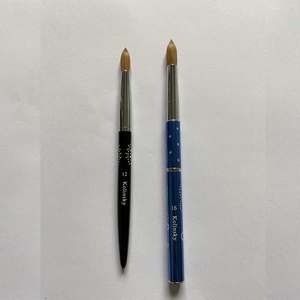 MBA <strong>Beautiful</strong> Premium Kolinsky Acrylic <strong>Nail</strong> <strong>Brush</strong> With Nonpolishing Aluminium Handle - Product Image 3
