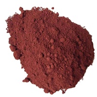 Les fabricants fournissent de l'oxyde de fer rouge pour ciment ignifuge panneau peinture coloration asphalte pavé brique