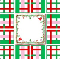 Tersedia Alas Main Mahjong Tema Natal Amerika 31,5 Inci Anti Selip Peredam Suara Alas Permainan Persegi Aksesoris Pesta Liburan Dengan Tas Penyimpanan