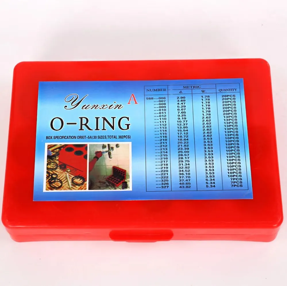 Cina all'ingrosso di alta qualità prezzo di fabbrica NBR FKM gomma O-ring kit scatola di riparazione O-RING scatola per auotomotive
