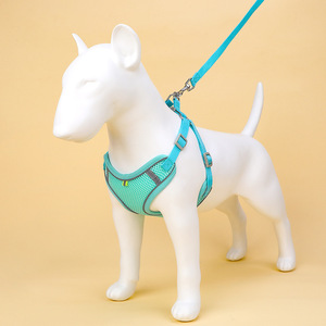 New Spring/Autumn Vest Style Pet Chest Strap, Cool and Breathable <b>Dog</b> <b>Leash</b> for Small and Medium-Sized <b>Dogs</b>, Reflective <b>Dog</b> - Product Image 2