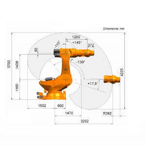 Kuka KR 1000 Titan <span class=keywords><strong>palletizer</strong></span> <span class=keywords><strong>robot</strong></span> với cngbs Gripper cho nhà máy điện tử tự động như <span class=keywords><strong>robot</strong></span> công nghiệp - Product Image 3