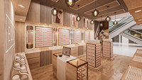 Bijouterie de luxe personnalisée Vitrine de bijoux de haute qualité à design d'intérieur Vitrine de bijoux moderne