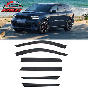 Pare-soleil en acrylique pour Dodge Durango 11-26, visières de fenêtre fines, protection contre la pluie, 6 pièces - Product Image 1