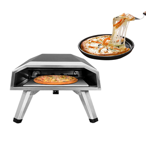 Cuisine d'extérieur <span class=keywords><strong>Barbecue</strong></span> Four à <span class=keywords><strong>pizza</strong></span> sans fumée Camping Four à <span class=keywords><strong>pizza</strong></span> à <span class=keywords><strong>gaz</strong></span> avec <span class=keywords><strong>pierre</strong></span> rotative - Product Image 2