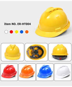 Đen vàng đỏ Xanh trắng cam PE bảo vệ lao động Mũ xây dựng mũ cứng công nghiệp Mũ bảo hiểm an toàn - Product Image 2